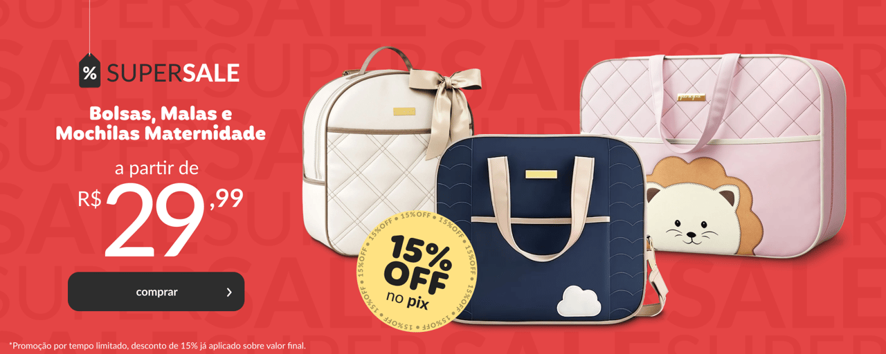 Bolsas, Malas e Mochilas Maternidade