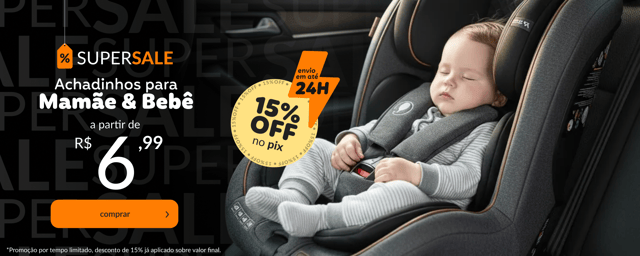 SUPERSALE - O site todo com desconto