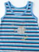 Macacão Curto Listrado Bebê - imagem 2
