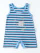 Macacão Curto Listrado Bebê - imagem 1