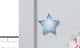 Adesivo de Parede Estrela Azul 7cm - imagem 2