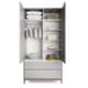 Guarda Roupa Infantil Branco 2 Portas Nordic - imagem 5