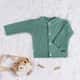 Saída Maternidade Tricot Casaquinho Verde Pistache 03 Peças - imagem 2