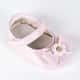 Sapatilha de Bebê Flor de Pérola Verniz Branco Tam 15 - imagem 2