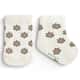 Kit Meia Tal Pai Tal Filhos Trocapé Coala e Folhas Off White 6 Pares Tam 13/20, 25/28 e 39/43 - imagem 4