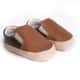 Tênis Bebê Slipper Bicolor Café e Caramelo Tam 18 - imagem 3