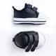Tênis Bebê Casual Velcro Duplo Preto Tam 16 - imagem 3