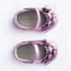 Sapatilha de Bebê Flores Primavera Strass e Pérola Rosé Tam 14 - imagem 4