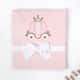 Manta Carruagem Baby Princess Rosa 80cm - imagem 1