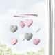 Móbile Corações Rosa - imagem 2