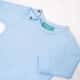 Body Manga Curta Baby Basics Azul Bebê - imagem 2
