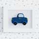 Quadro Caminhonete Azul 25cm - imagem 1