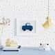 Quadro Caminhonete Azul 25cm - imagem 2