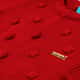 Macacão Tricot Bolinha Vermelho - imagem 3