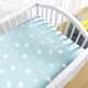 Lençol Berço com Elástico Nuvem Céu Azul - imagem 2