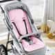 Capa de Carrinho com Protetor de Cinto Rosa - imagem 2