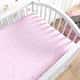Lençol Berço com Elástico Granulado Rosa - imagem 4