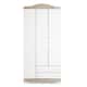 Guarda Roupa Infantil Branco 3 Portas Meli - imagem 2