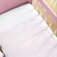 Edredom de Berço Petit Poá Branco e Rosa - imagem 5