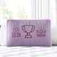 Almofada Retangular Tricot Campeão Lilás - imagem 2