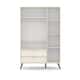 Guarda Roupa Infantil Branco Soft 3 Portas Gold Eco Wood - imagem 2