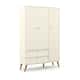 Guarda Roupa Infantil Branco Soft 3 Portas Gold Eco Wood - imagem 1