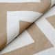 Tapete Retangular Chevron Bege 1,50m - imagem 3