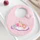 Babador Amiguinhas Selva Baby Rosa - imagem 3