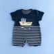 Macacão Curto Listrado Alto Mar - imagem 2