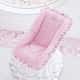 Capa para Bebê Conforto Patchwork Rosa - imagem 1