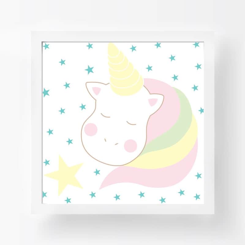 Quadro Unicórnio 38cm