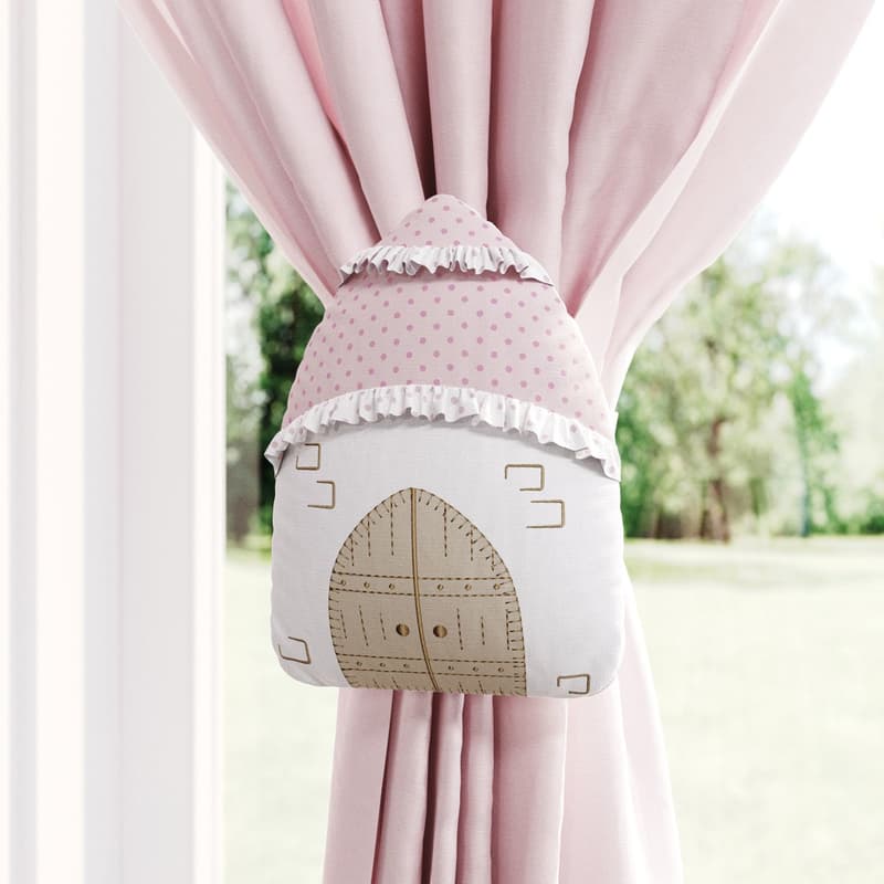 Prendedor de Cortina Castelo 2 Peças