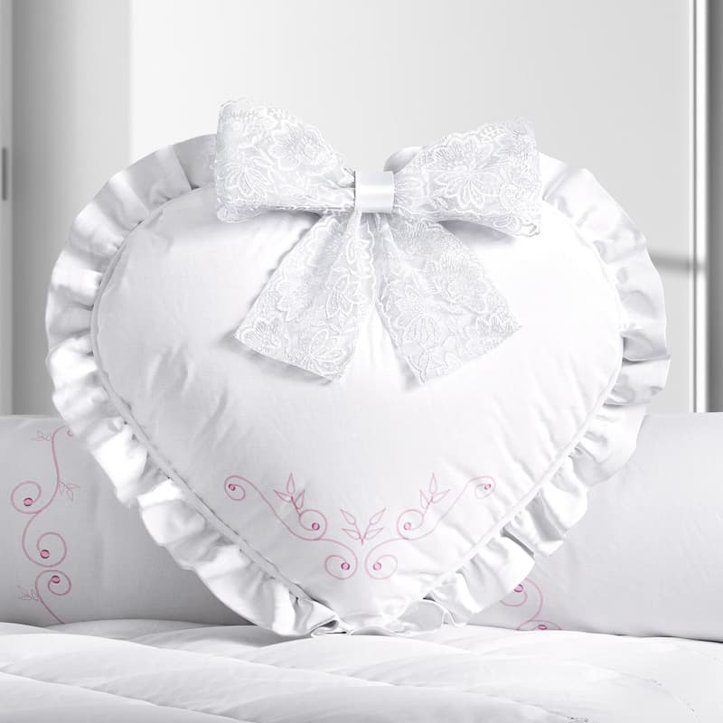 Almofada Coração Arabesque 40cm