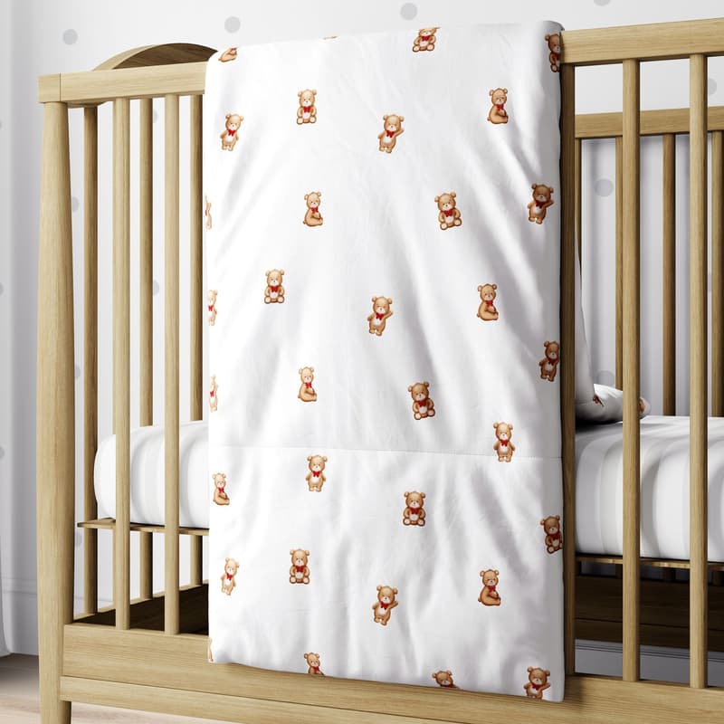 Edredom de Berço Ursinho Vintage
