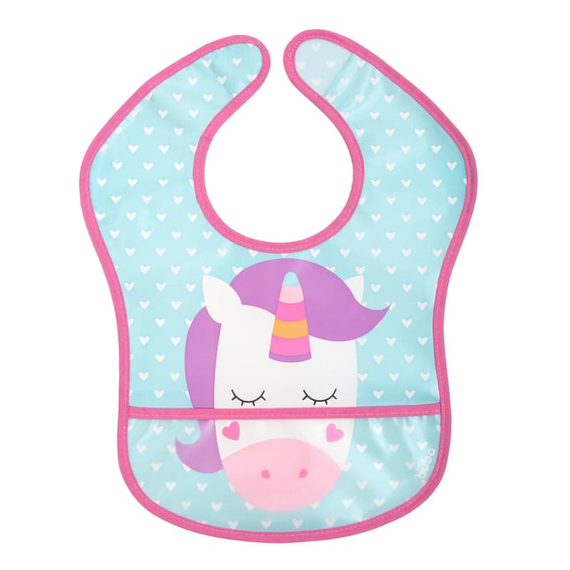 Babador com Bolso Animal Fun Unicórnio