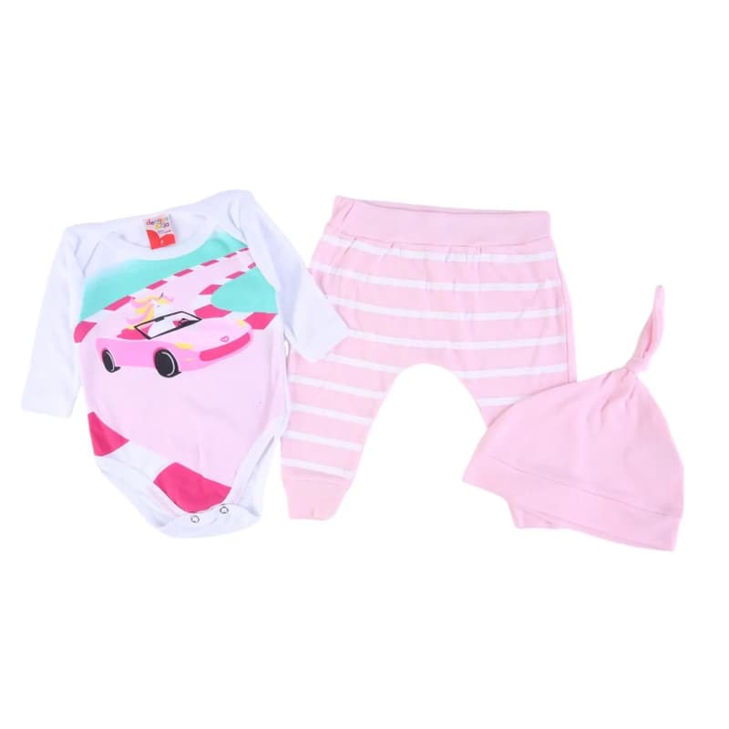 Conjunto Bebê Dengos e Cia Unicórnio