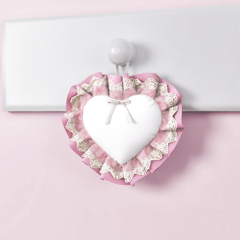 Enfeite para Puxador Coração