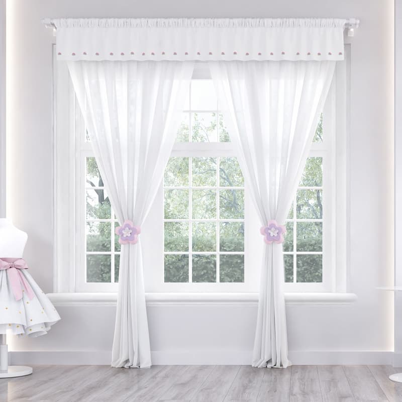 Cortina Floral Monet 1,50m