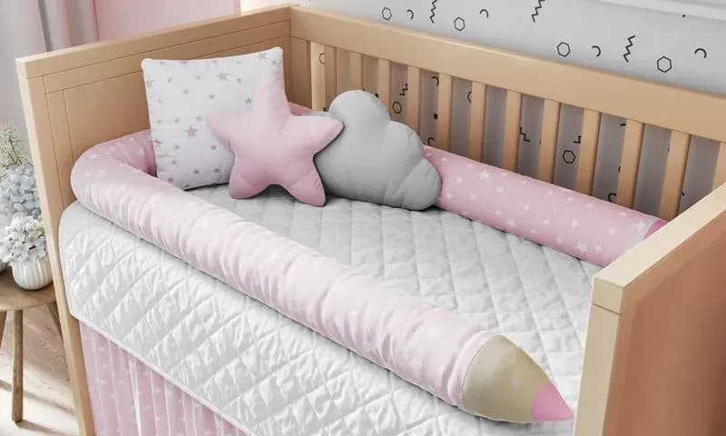 Edredom Lápis Estrelinha Branco