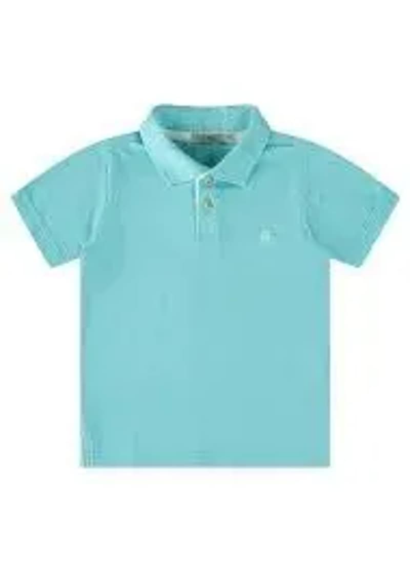 Camiseta Polo Bebê Básica Cores Disponiveis no Estoque