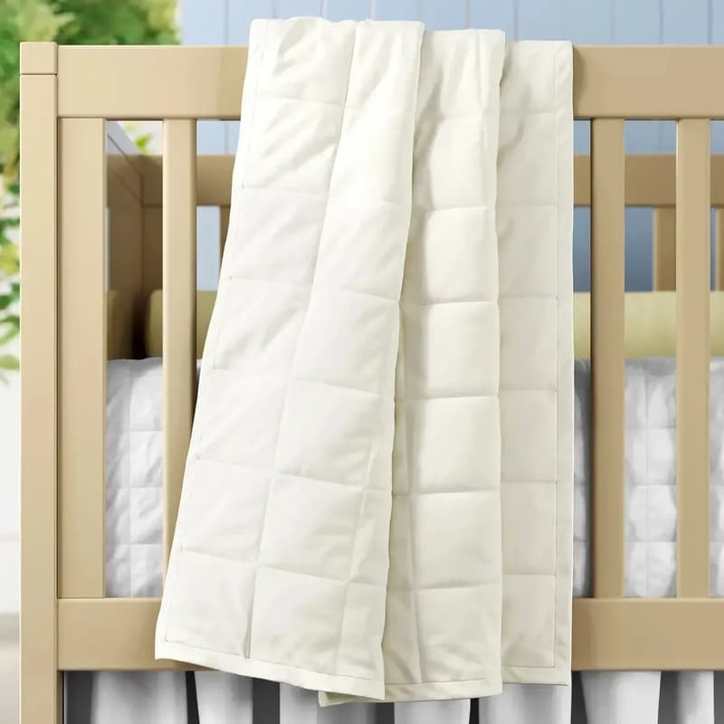 Edredom de Berço Pantografado Bege Areia