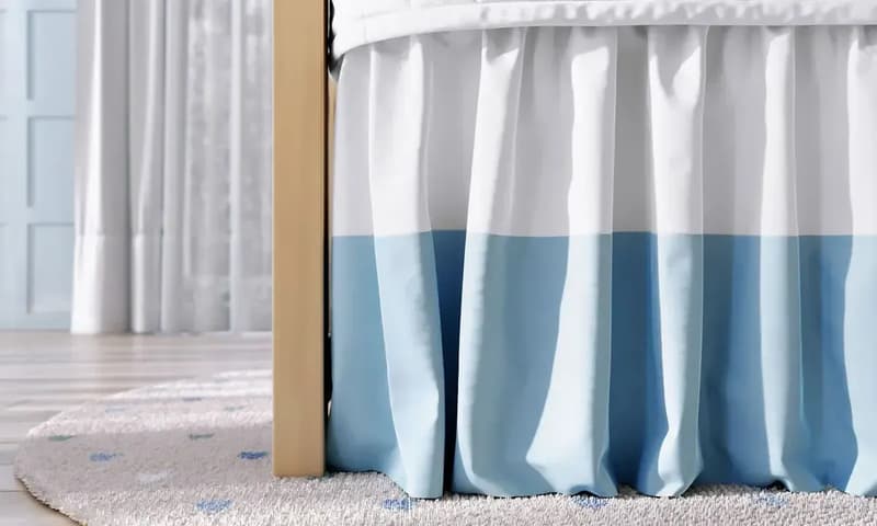 Saia de Berço Barra Azul