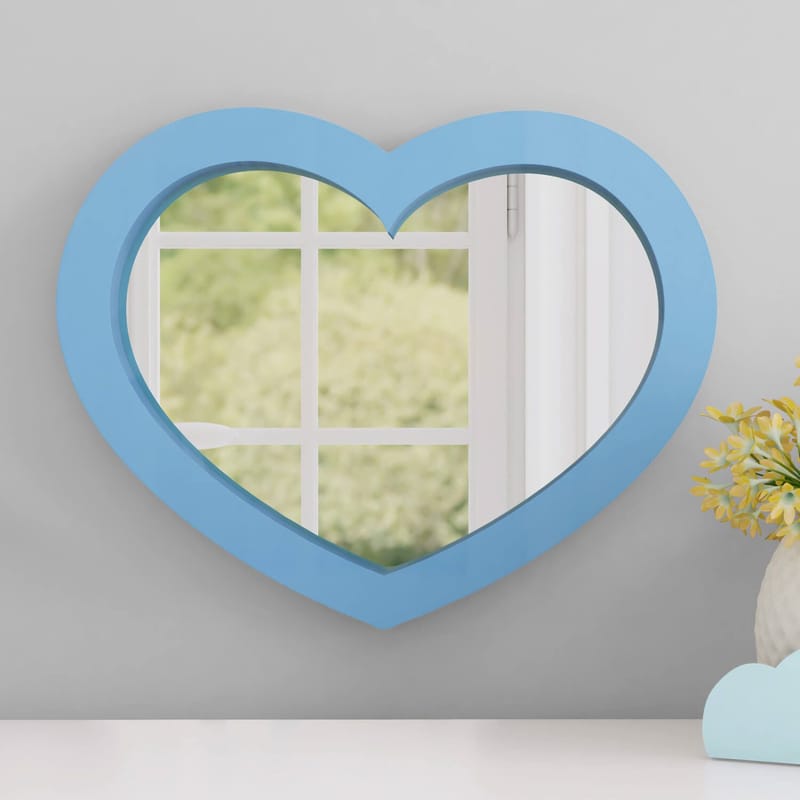 Espelho Coração Rosa 38cm