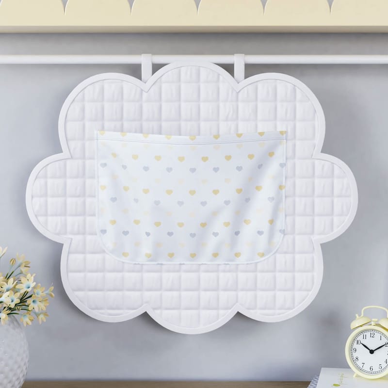 Porta Fraldas Varão Corações