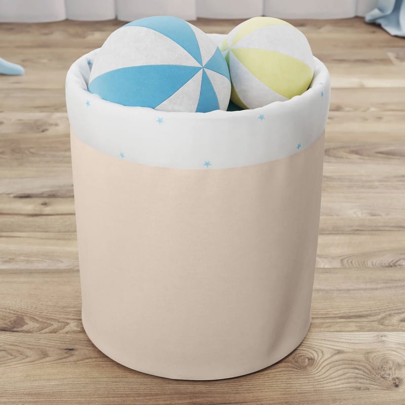 Cesto Organizador para Brinquedos Urso Aviador 35cm