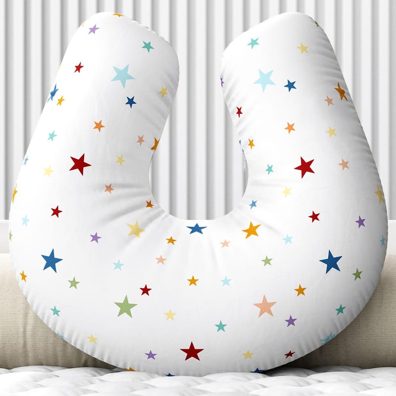 Almofada Amamentação Estrela Estrelinha Colorida