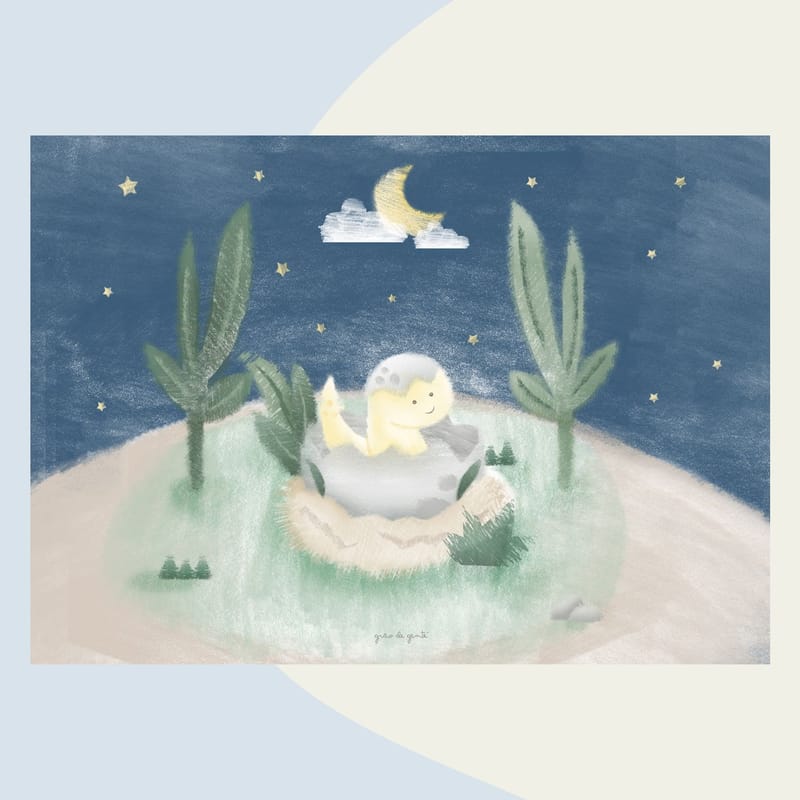 Pôster Adesivo Dino Neno