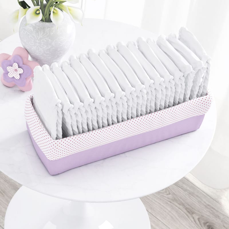 Cesto Organizador Floral Monet 40cm