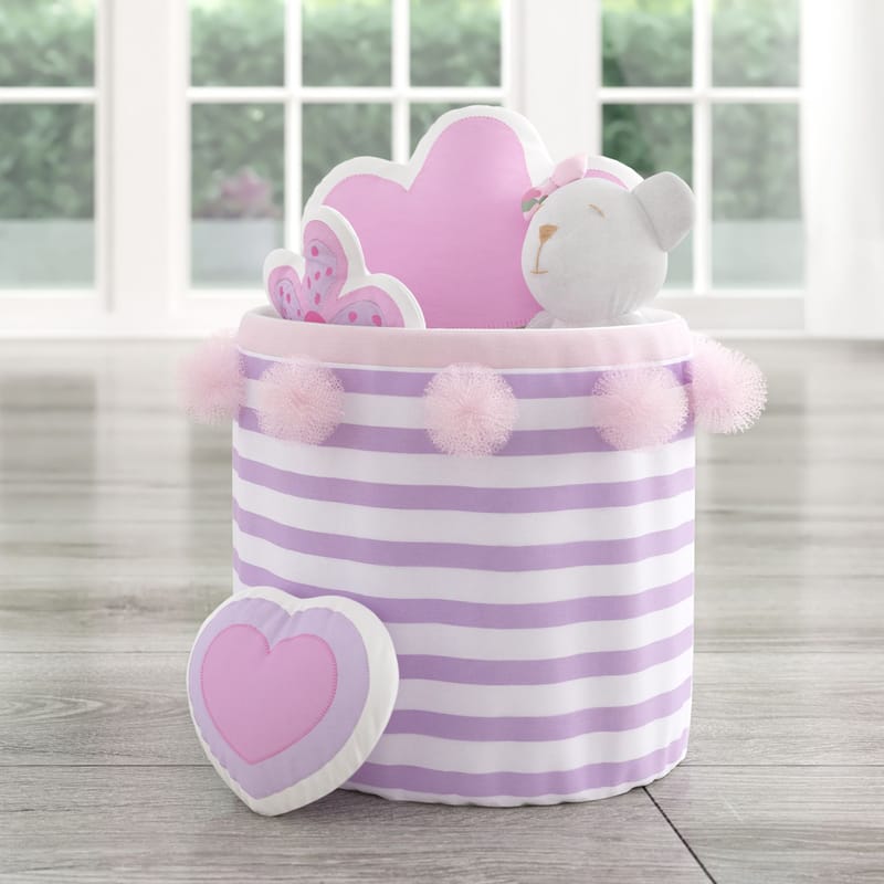 Cesto Organizador para Brinquedos Floral Monet 24cm