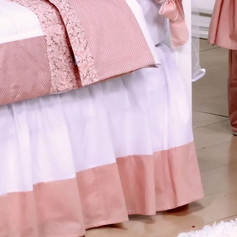 Saia de Berço Nude Borboleta